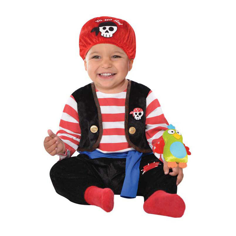 Baby pirat kostume - 12-24 måneder