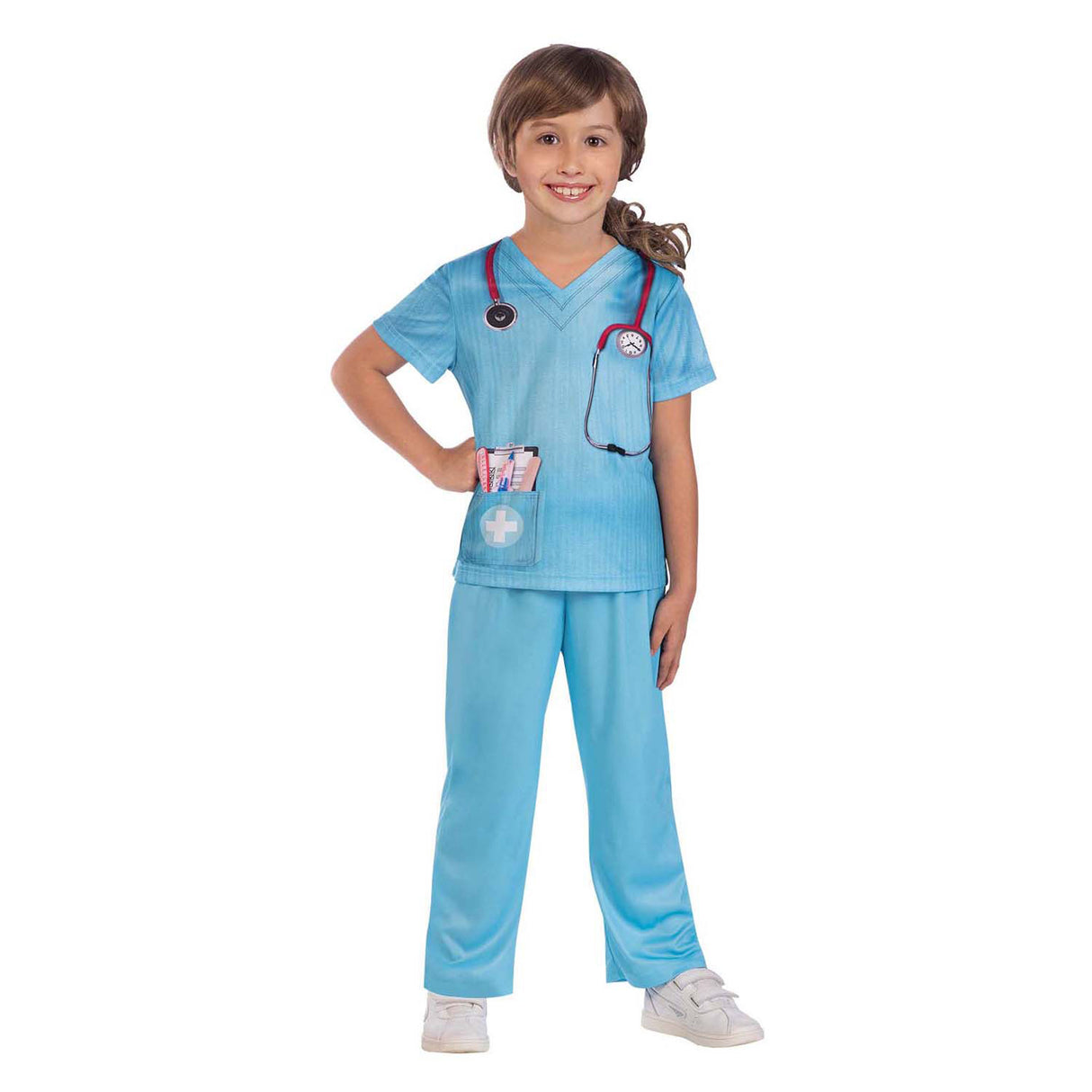 Slidstærkt lægekostume - 2-3 år