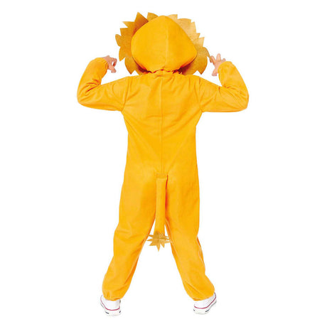 Børnekostume løve onesie - 3-4 år