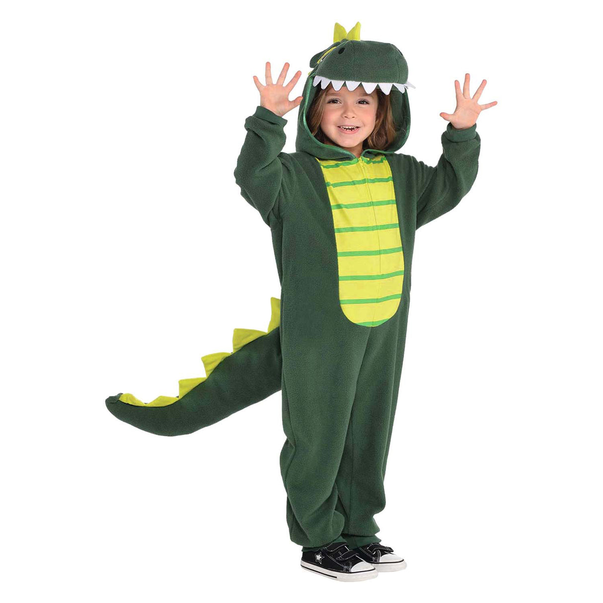 Børnekostume dinosaurus - 4-6 år