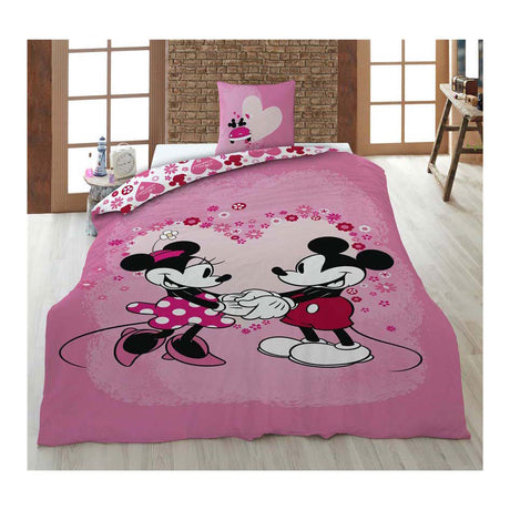 Mickey minnie dynebetræk - 140x200 cm