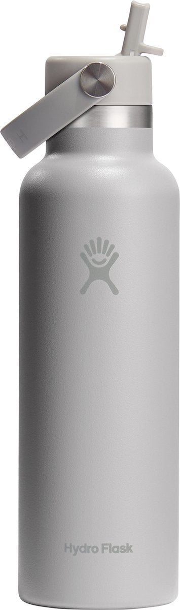 Hydroflaske standard mund flex halmhætte drikkeflaske (621 ml) - birk