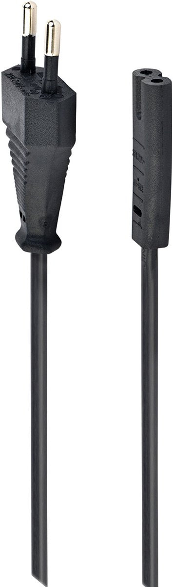 Cableexpert netledning (c7) sort, 1,8 meter