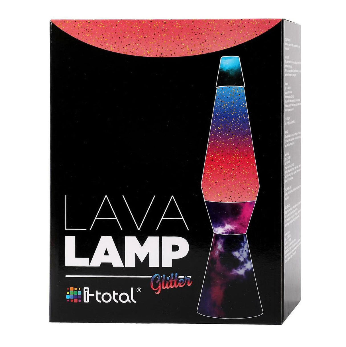 Itotal Lampada Lava Starry Sky, 40 cm