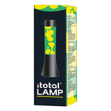 Itotal lavalamp sort grøn hvid, 30 cm