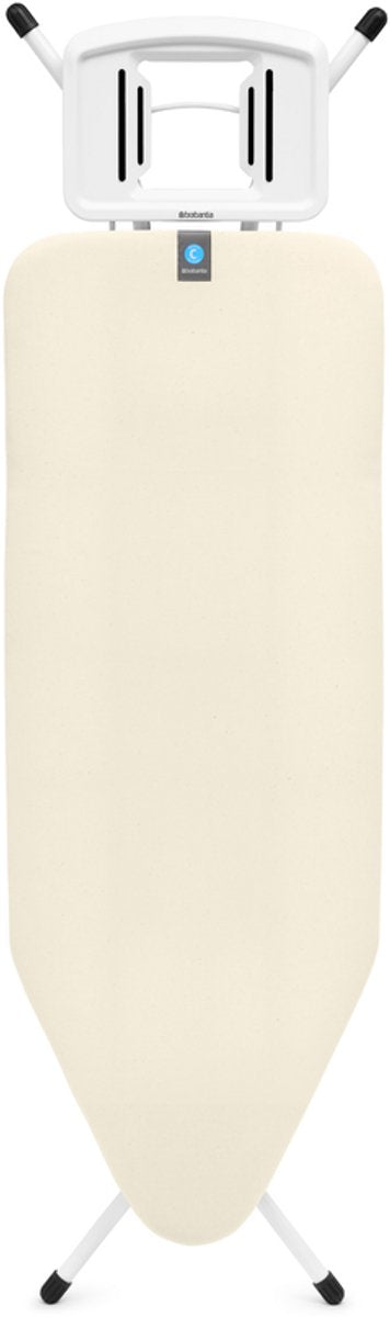 Brabantia strygebræt c - til strygejern - 124x45 cm - ecru