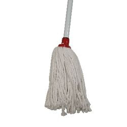 Mop bomuld hvid