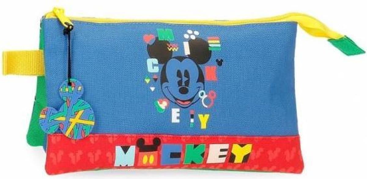 Jim jam penalhus mickey mouse pennetui 3 rum 2 lynlåse