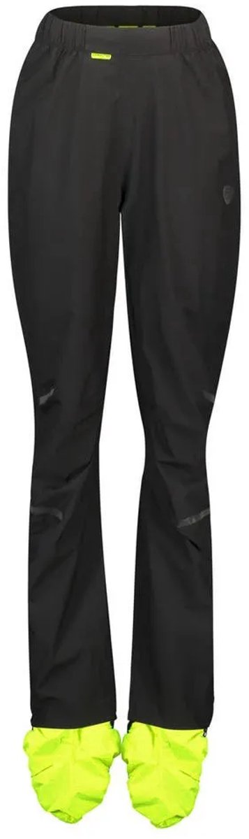Agu commuter - regenbroek - dames - zwart - xl - waterdicht 10.000mm - gerecycled polyester - reflecterend - ykk rits - overschoen xl