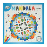 Malebog mandala 20,5x20,5cm