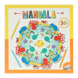 Malebog mandala 20,5x20,5cm