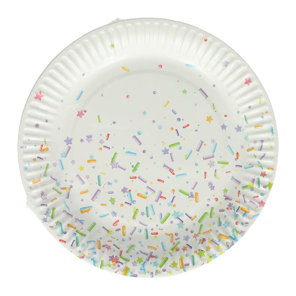 Festplader af papir 18cm, 10 stk.