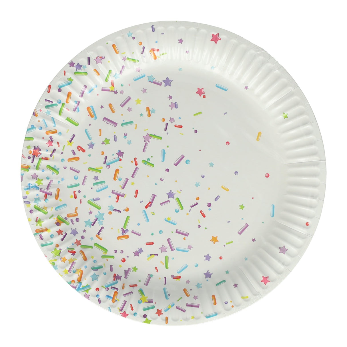 Festplader af papir 23cm, 10 stk.