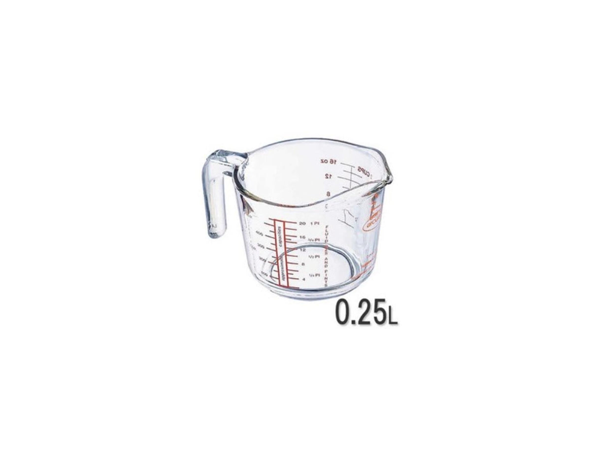 Arcuisine glas målebæger 0,25l