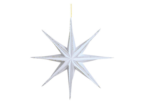 House of nature vedhæng stjernepapir ã˜28cm hvid
