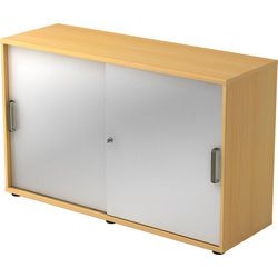 Bach skydedørsskab hammerer v1752s 6 s sg brun 1200 mm x 400 mm x 748 mm