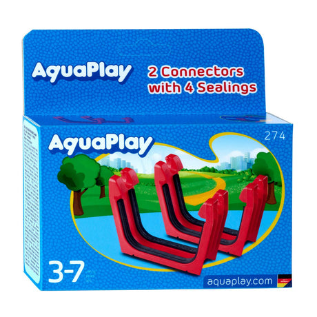 Aquaplay big - - stik med dæklister 2x - vandbane tilbehør