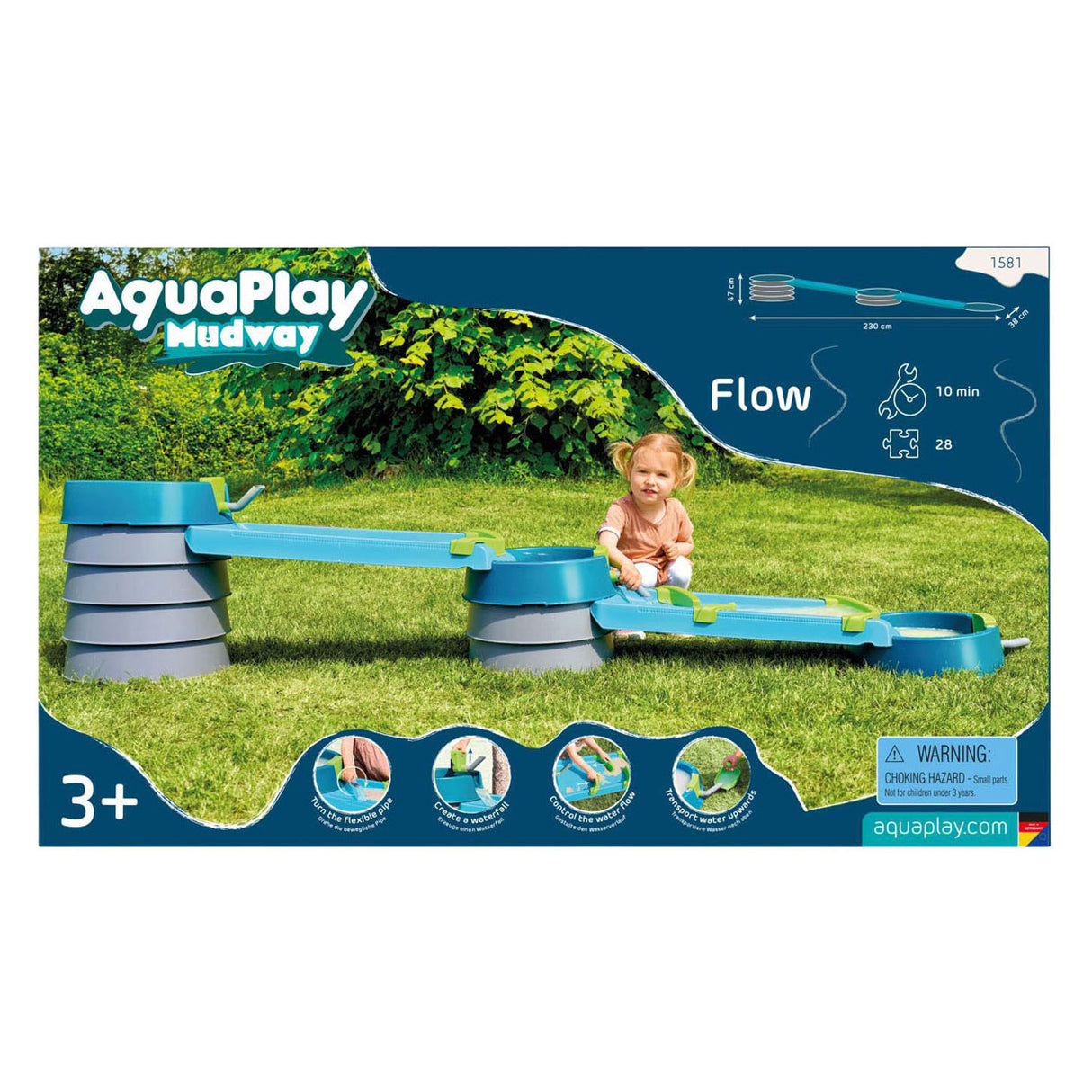 Aquaplay - vandbane - mudderbane - mudderbane