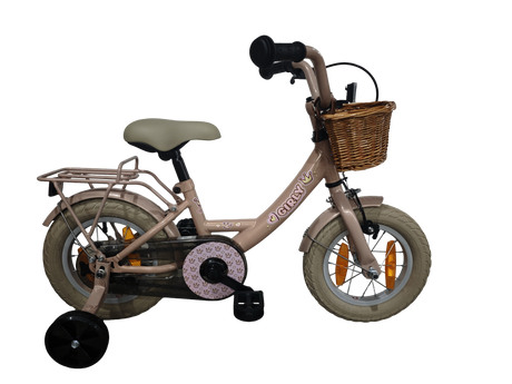 Hulzebos cykeldele b.v. bfk 12 piger pink + kurv 12gg30