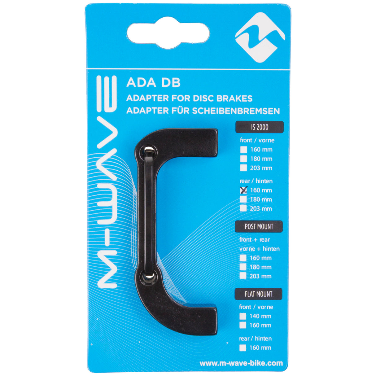M-wave ada db is4 adapter til skivebremser