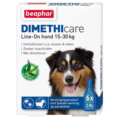 Beaphar Dimethicare line-on hund mod lopper og flåter