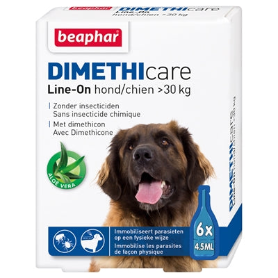 Beaphar Dimethicare line-on hund mod lopper og flåter