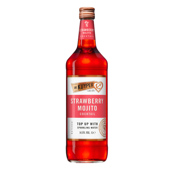 De Kuyper jordbær mojito cocktail (1 liter)