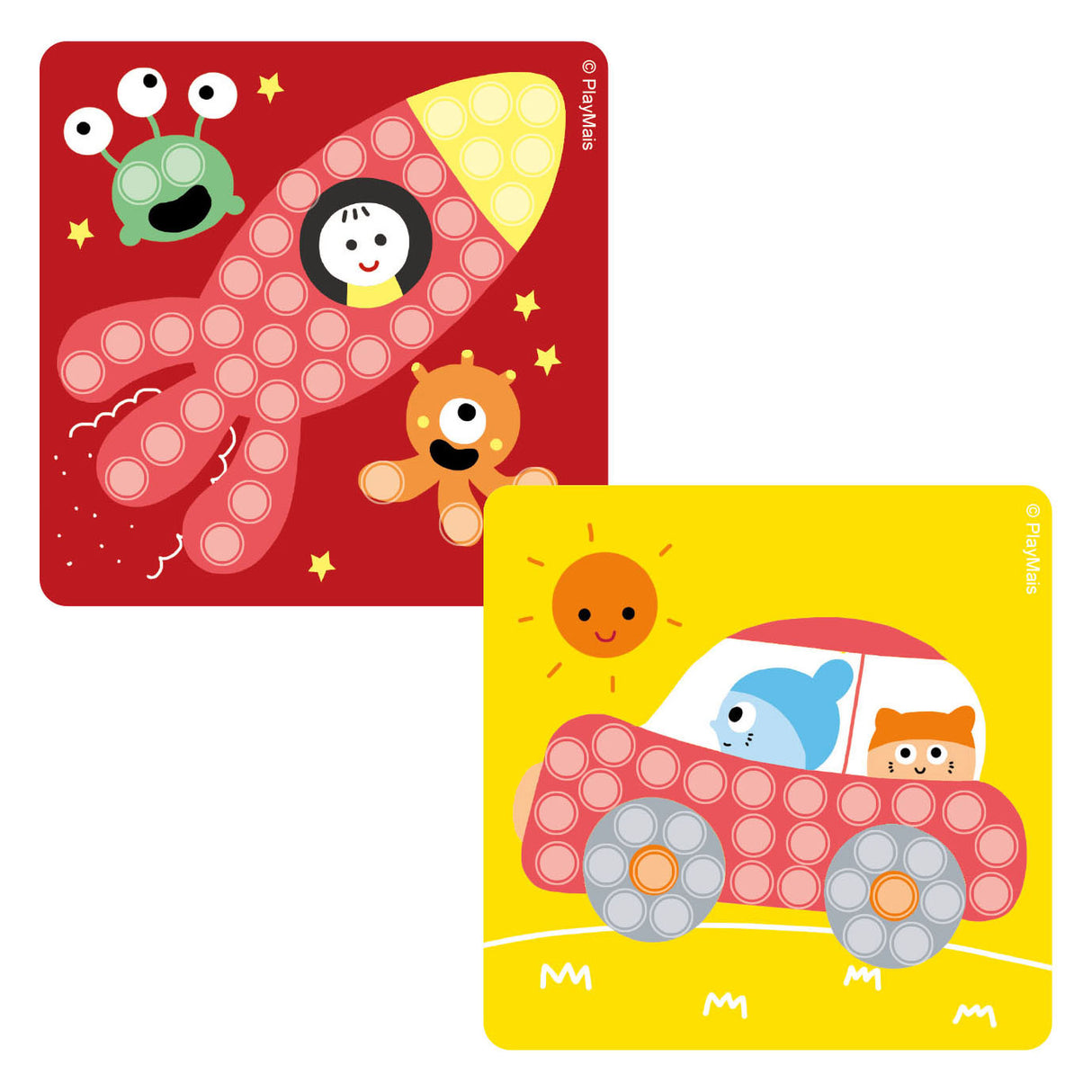 Playmais mini mosaik - raket