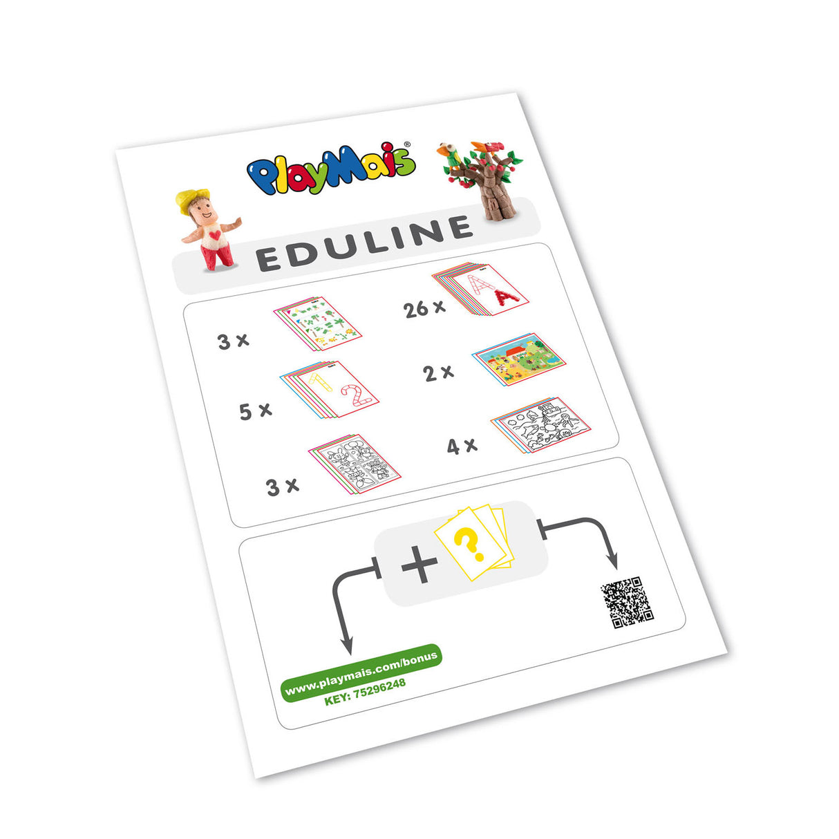 Playmais eduline klassisk instruktionsbog