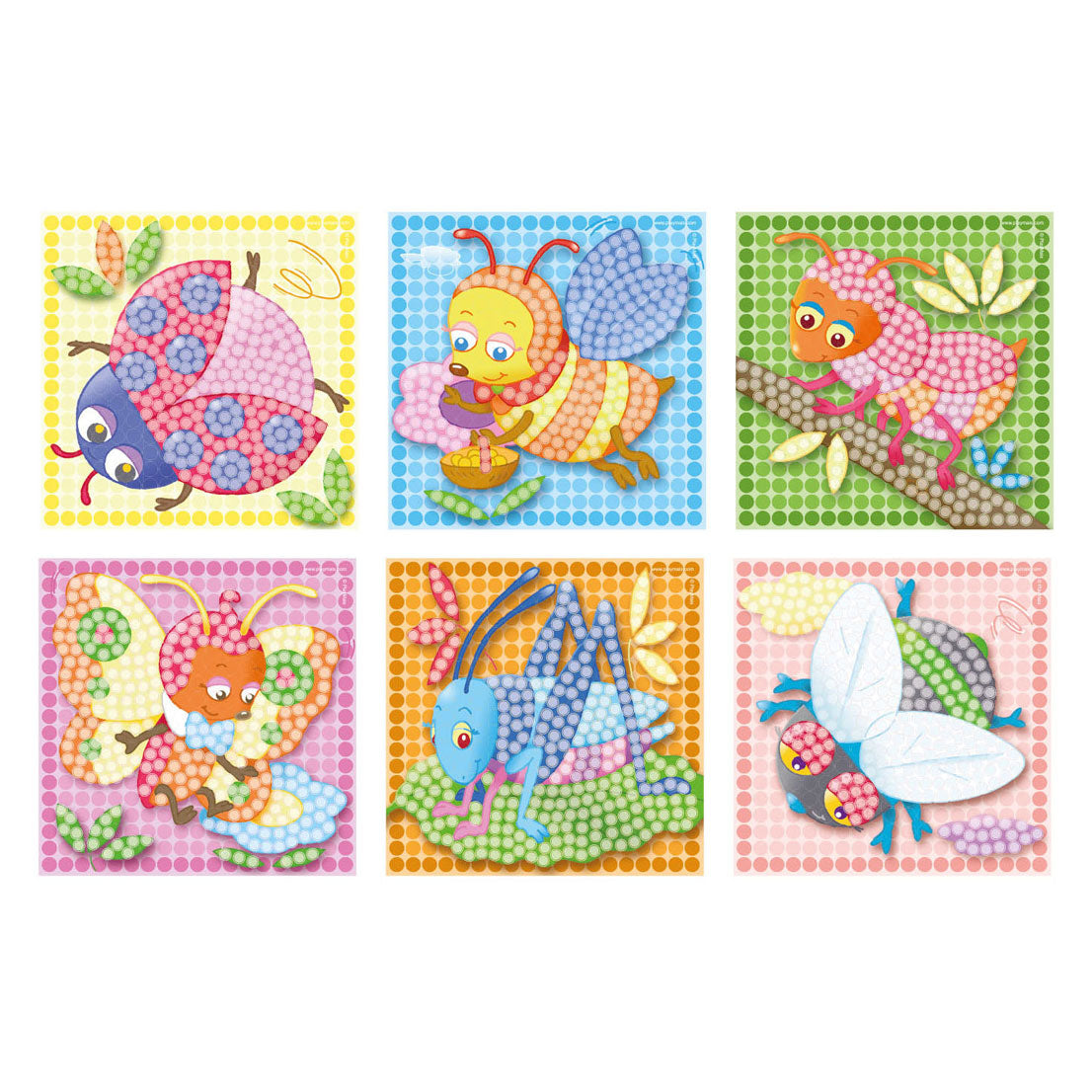 Playmais Mosaic Set - Små insekter