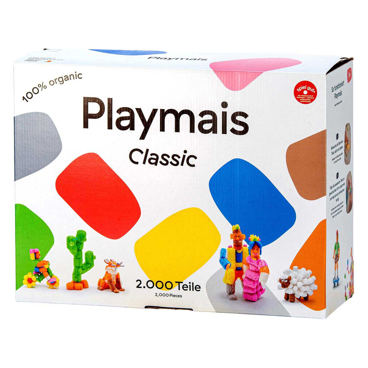 Playmais classic basic xl - 2000 stk.