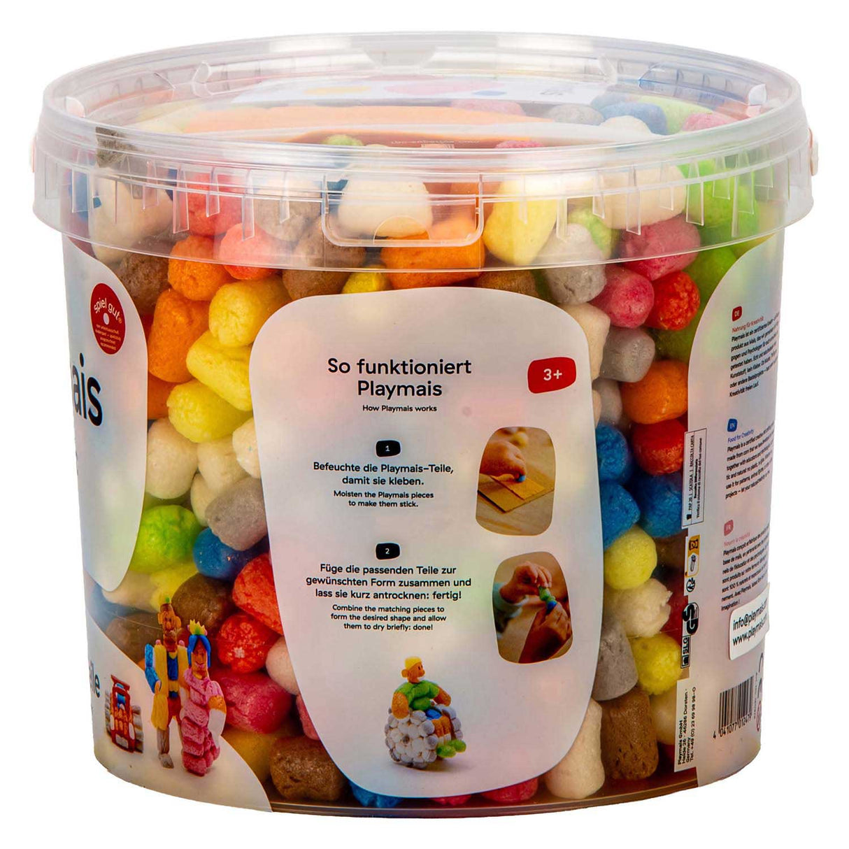 Playmais basisspand (> 600 stk.)
