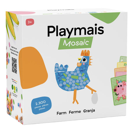 Playmais mosaikgård - 2300 stk