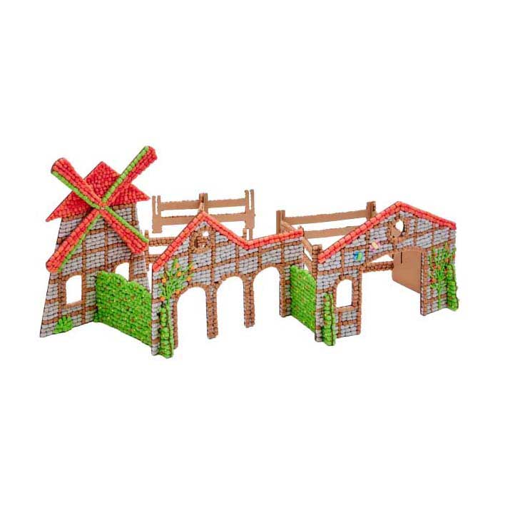 Playmais mosaik gård sæt - 8000 stk