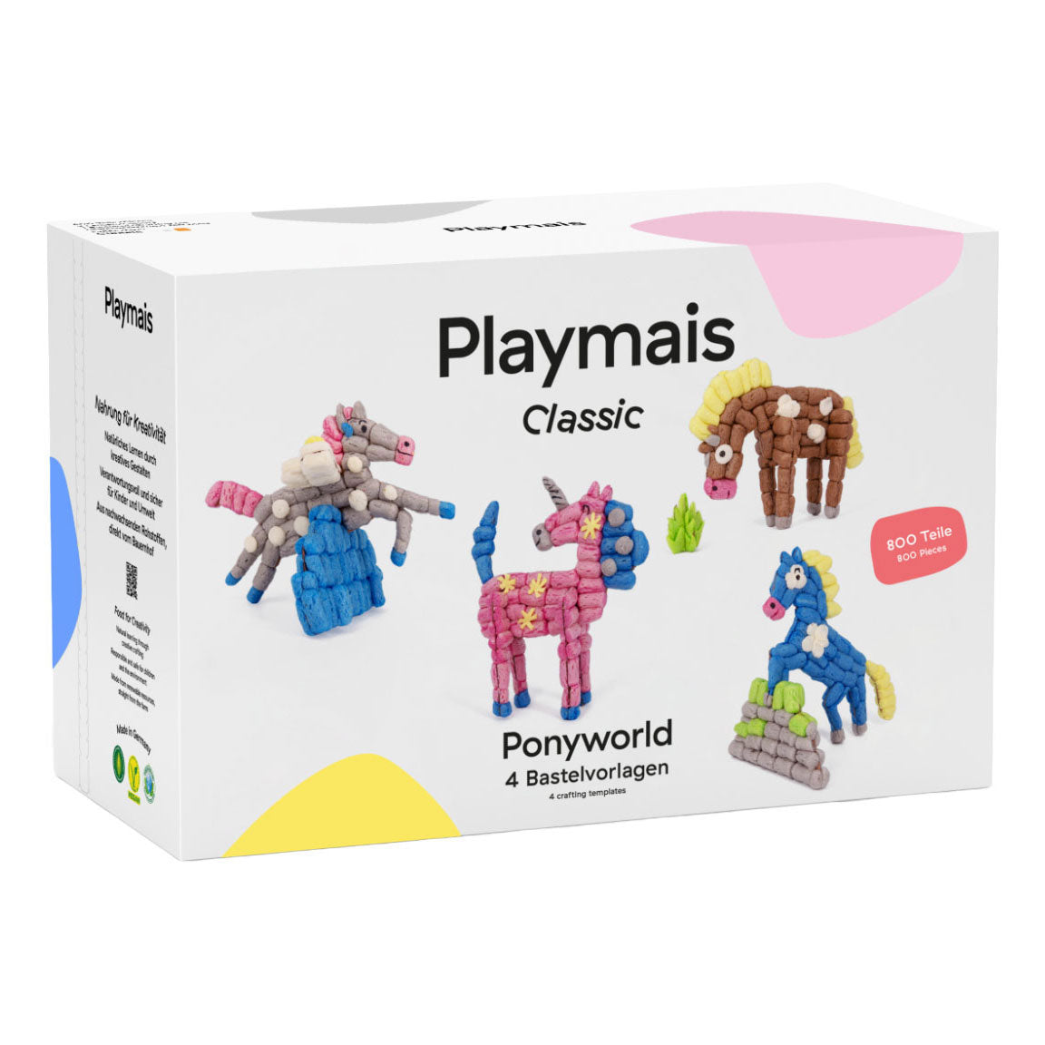 Playmais klassiske ponyverden - 800 stk