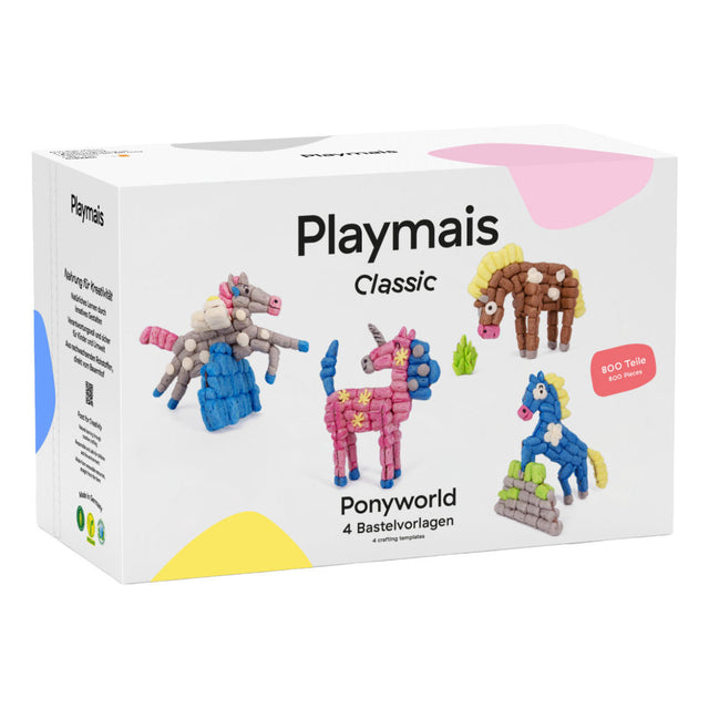 Playmais klassiske ponyverden - 800 stk