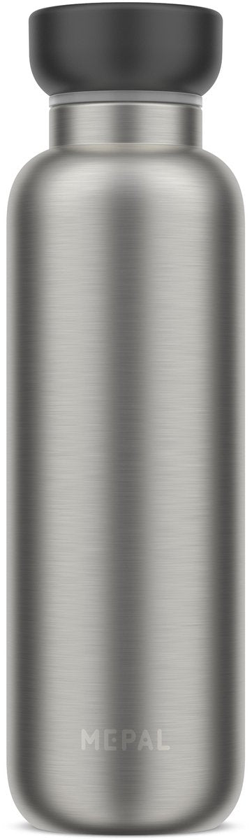 Mepal termo flaske ellipse - 500 ml - isoleret flaske - lækagesikker - nordisk sort