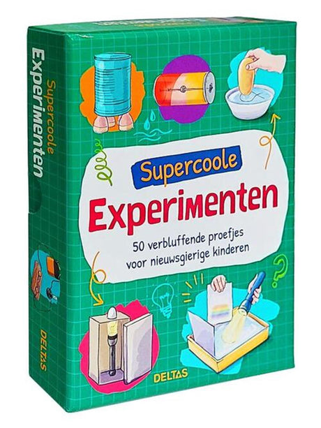 Deltas super fede eksperimenter - æske med kort
