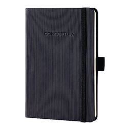 Sigel - notitieboek - conceptum pure - a6 - zwart - hardcover - 194 pagina's - ruit - 80 grams papier - si-co131
