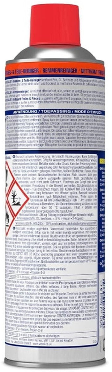 Wd40 skivebremse rengøringsspecialist 500ml