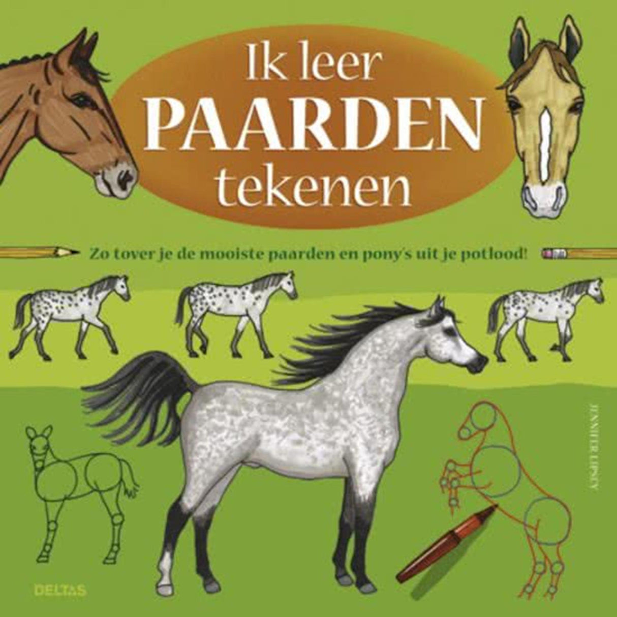 Deltaer Jeg lærer at tegne heste