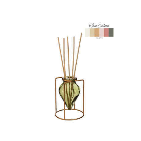 Idéer 4 sæsoner diffuser breeze green ø8,5xh22cm