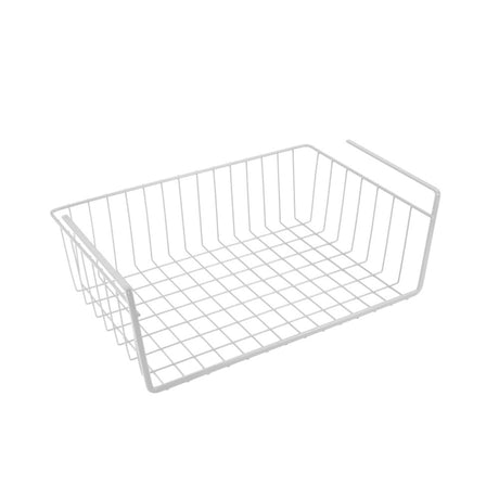 Metaltex hængekurv 40x26x14 cm hvidmetal