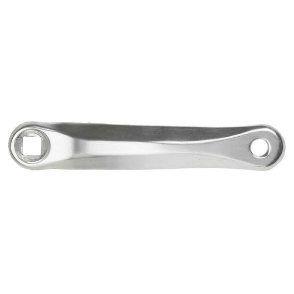 M-wave krankarm venstre aluminium 170 mm - sølv