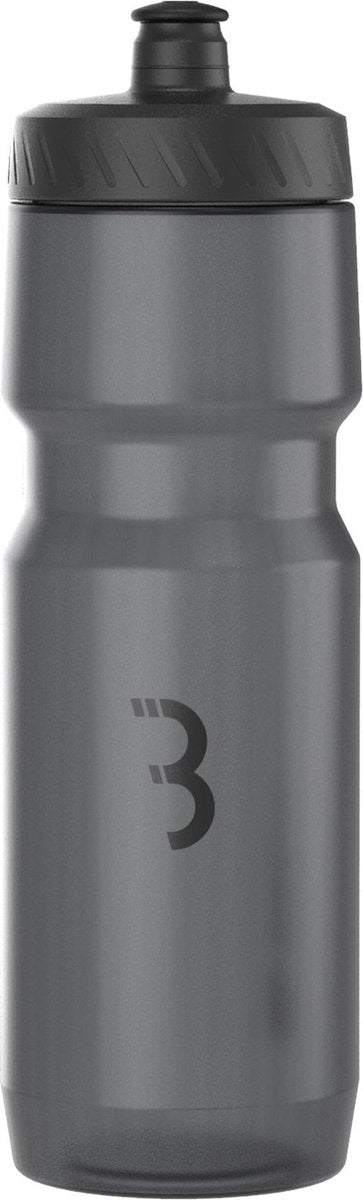 Bbb cycling comptank xl bidon racefiets - inhoud 700 ml - drinkbus fiets - bpa vrij - donker grijs zwart - bwb-05