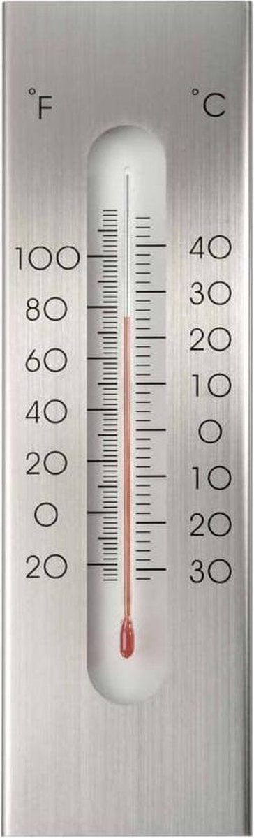 Nature - vægtermometer - aluminium - termometer