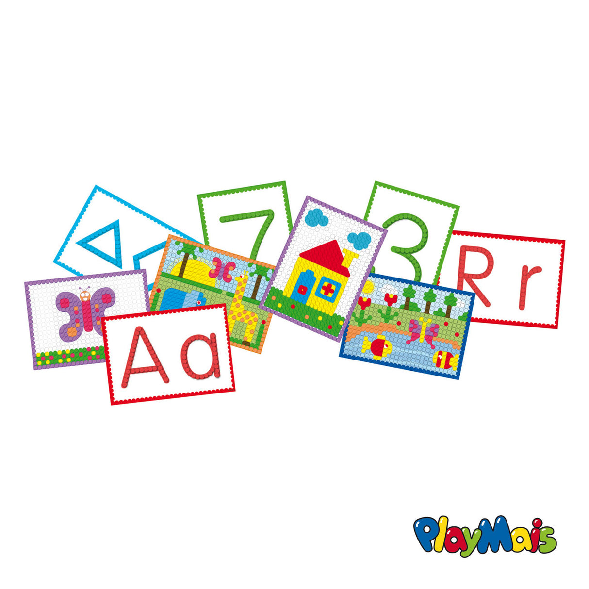 Playmais eduline mosaik (>12.000 stykker)