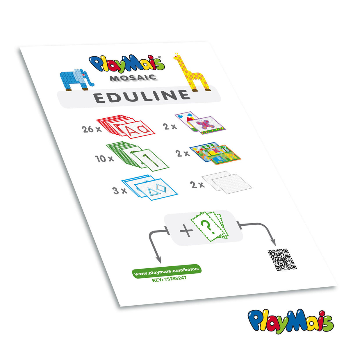 Playmais eduline mosaik (>12.000 stykker)