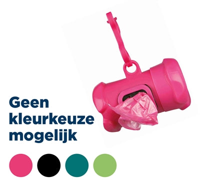 Trixie knogleformet poepposeholder med diverse poopposer