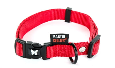 Martin krave justerbar nylon rød